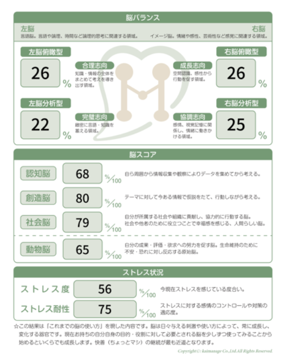 社会脳テスト（フィードバック付）の商品画像